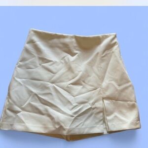 Zara Cream Women's Skort